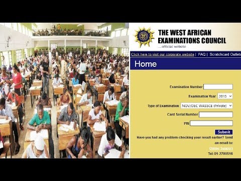 How To Register For WAEC Examinations As Private Student