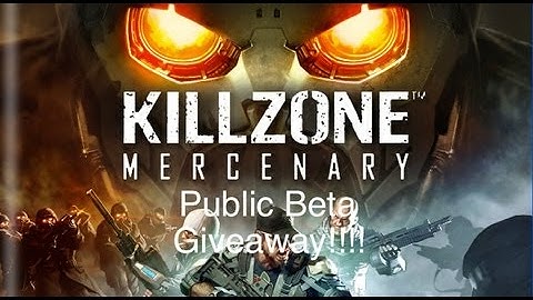 Killzone Mercenary Public Beta Code Giveaway!!! (CLOSED)