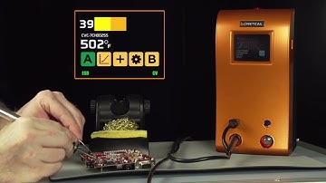 Metcal  CV-510 CV-5200 사용방법