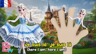 Elsa Frozen French Finger Family | Belinda TV Nursery Rhymes & Kids Songs