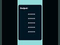 SOLID RECTANGLE STAR PATTERN IN JAVA #java #coding #trending