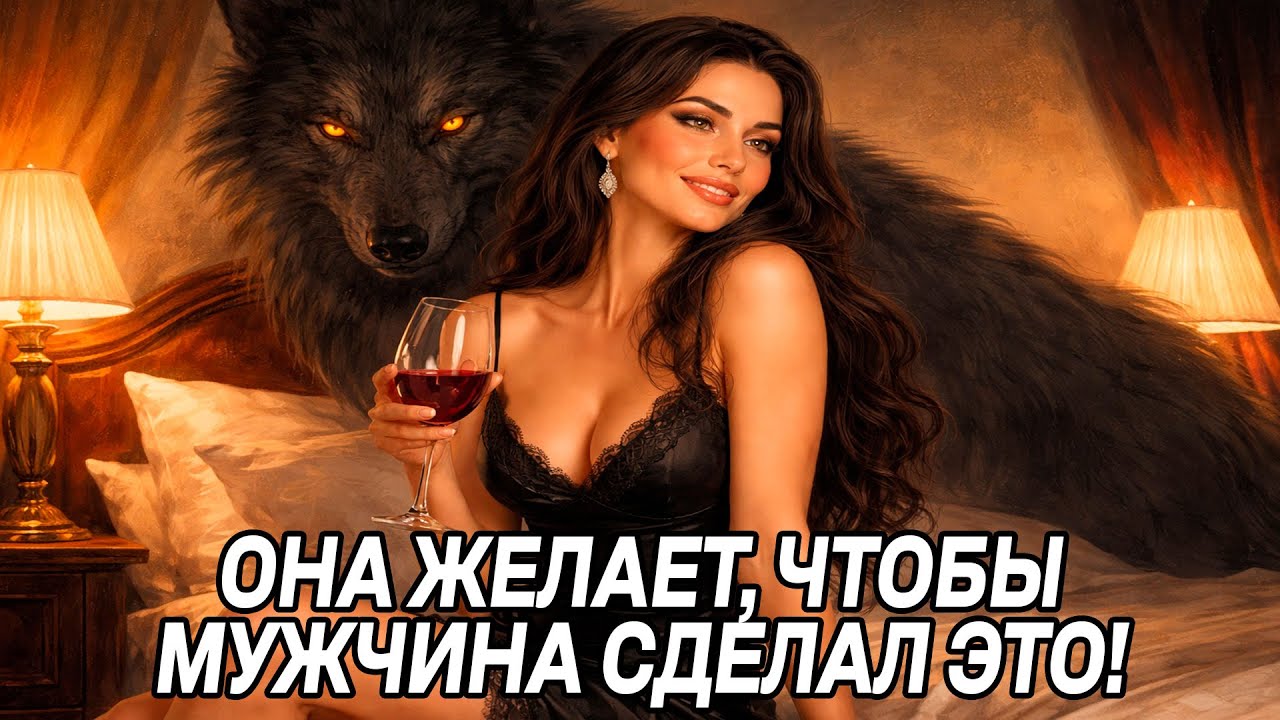 Самое ЖИВОТНОЕ и  ДИКОЕ желание, которое СКРЫВАЕТ ЖЕНЩИНА (но тайно мечтает) - Мужики, пользуемся!