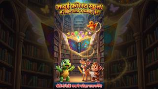 Golu, Chiku & Mintu’s Magical Forest School 🐢🐦🐒 | 3D Animated Kids Story