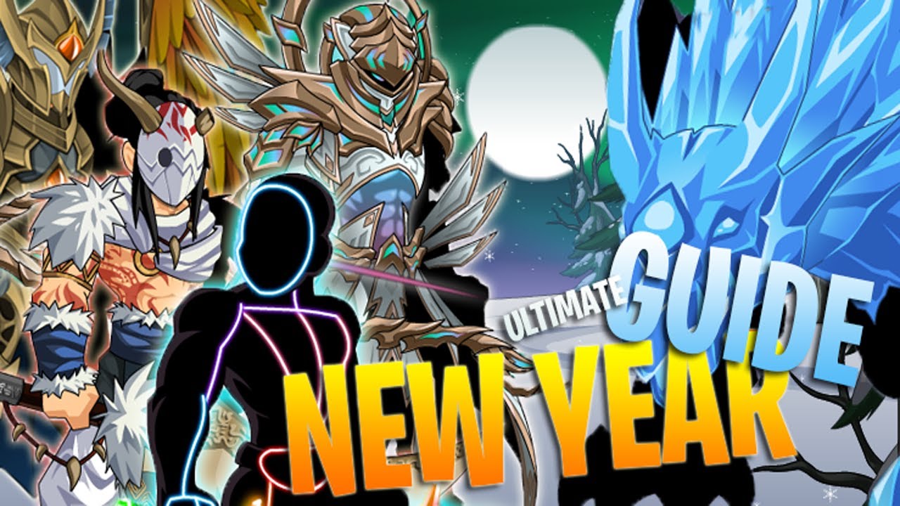 AQW NEW YEAR EVENT GUIDE ALL RARE AND SEASONAL ITEMS U SHOULD GET