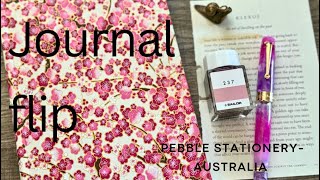 Journal 74 Flip Through & Review✨ Pebble Stationery 