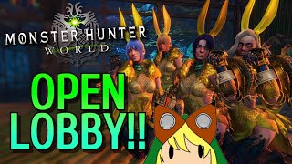 【MONSTER HUNTER WORLD】Bunnygirls Still Going HARD 🐇