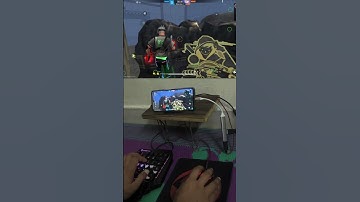 How to play free fire with keyboard mouse in mobile | ⌨️ 🖱📱 #agpfgaming #freefire #wirelesskeyboard