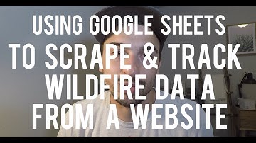 Scrape data from websites into Google Sheets and Data Studio