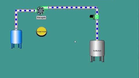 Hiệu ứng dòng nước chuyển động HMI WEINTEK