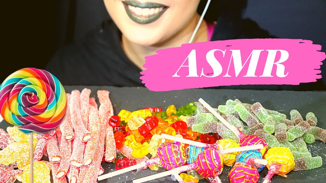 ASMR CANDY BAR NO TALKING BAUBLE, JELLY, GUMMY ゼリーを食べる音 EATING
