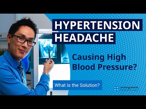 Hypertension Headache Causing High Blood Pressure | The Cause & The Treatment Solution