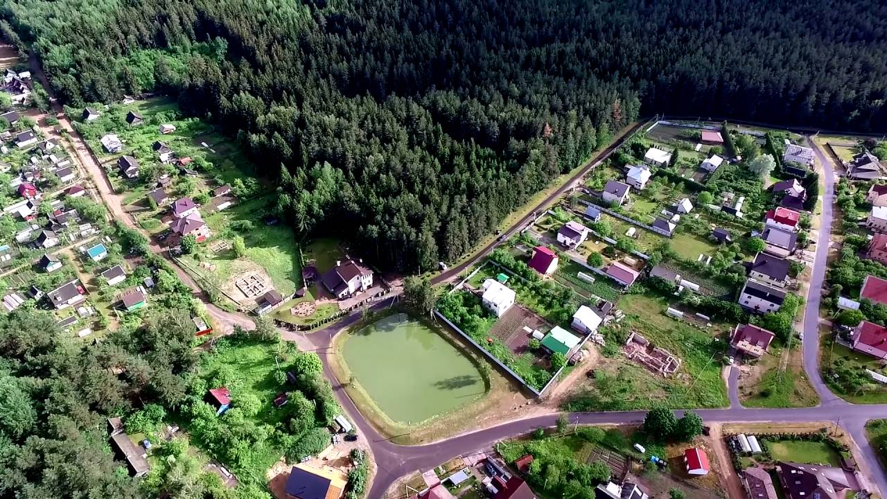 Заславль с высоты