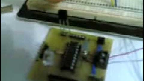 Infrared sensor test: the eyes of Neon, minisumo robot