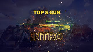 BEST Gun Gaming intro without text 2021 | Top 5 Gun Intro Template | Free Download