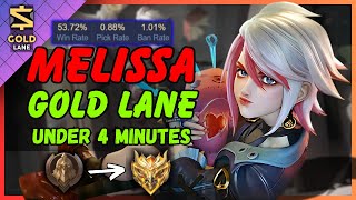 4-Minute Melissa Tutorial in (MLBB S34)