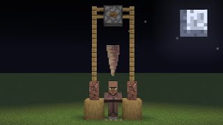 How to make a working Guillotine in Minecraft