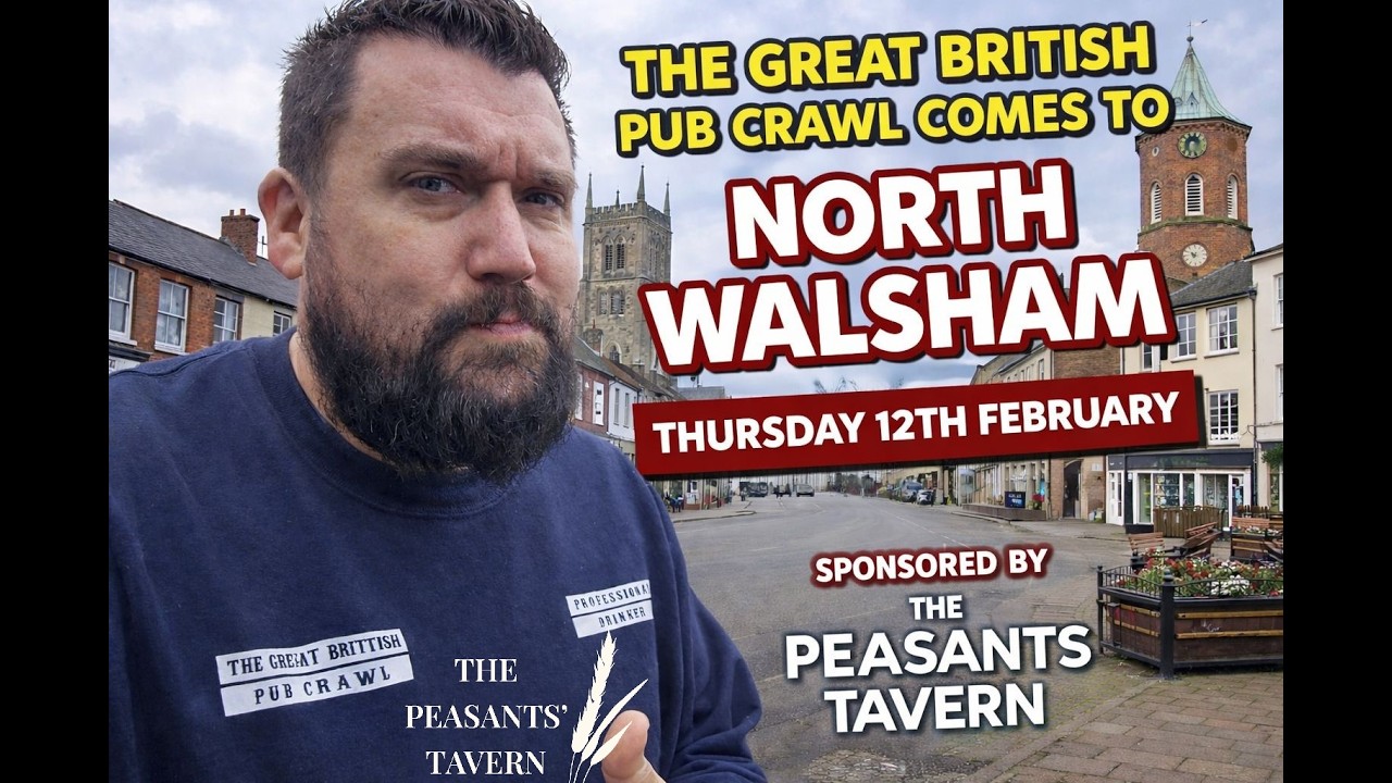Мега-тур по пабам Северного Уолшема и окрестностей (Норвич) (спонсор: Peasants Tavern)