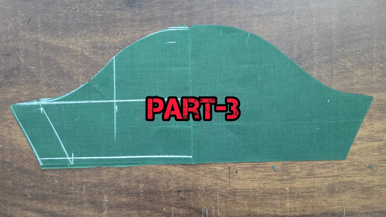 Princess cut blouse cutting video/the pattern 