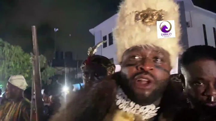 Arrival of guests for Femi Adebayo premiere of AGESINKOLE ( King of thieves)