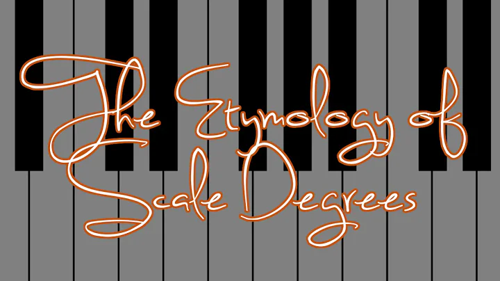 The Etymology of Scale Degrees