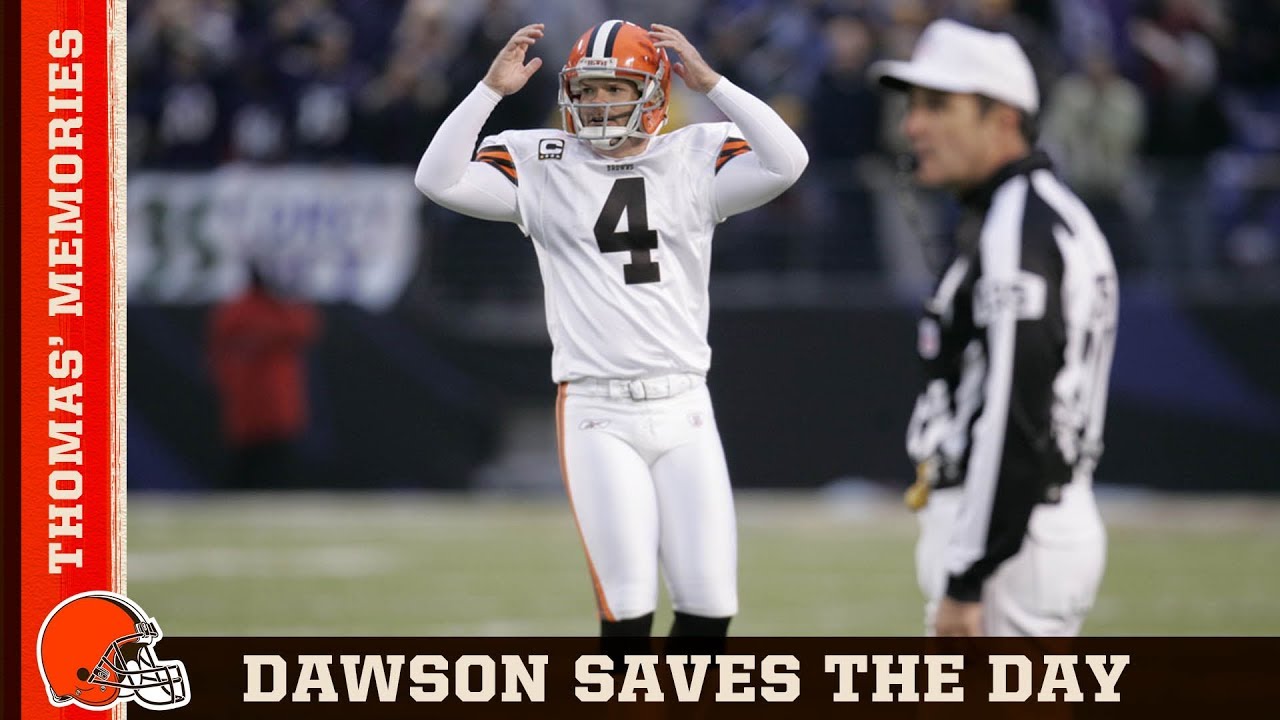 Phil Dawson Saves the Day in Baltimore: Joe Thomas' Unforgettable Memories | Cleveland Browns