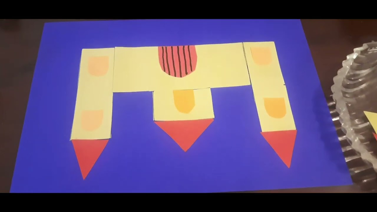 Cut and Paste Activity: Making a House - YouTube