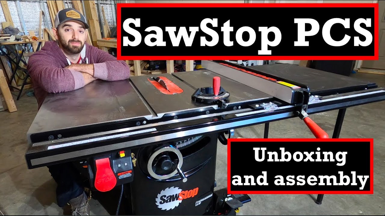 SawStop Professional Cabinet Tablesaw PCS