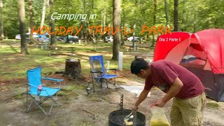 Camping in HOLIDAY TRAV-L-PARK Dia 2 Part I