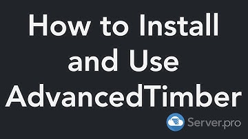 How to Setup the Advanced Timber Plugin - Minecraft Java