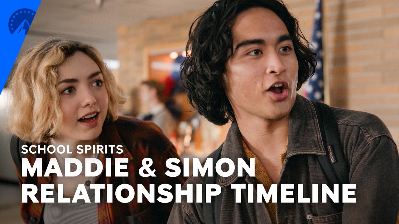 School Spirits | Maddie & Simon's Relationship Timeline | Paramount+