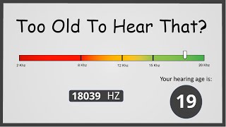 How Old Are Your Ears ? Hearing Test screenshot 1