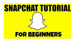 SnapChat Tutorial For Beginners! - Durasi: 10.18. 