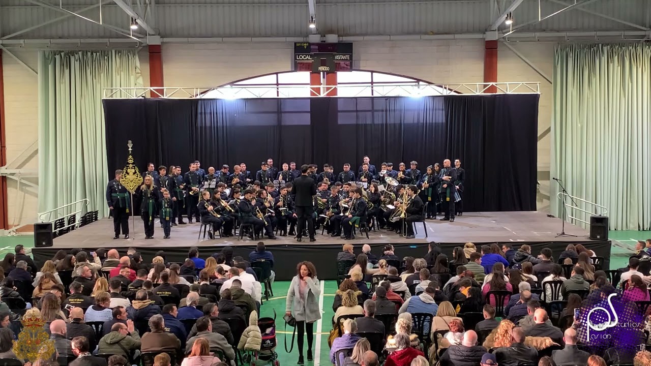 Banda Las Lamentaciones de Jumilla actuacion en el I Certamen ciudad de Hellín 24/02/2024