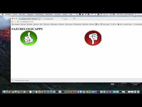 Azure Logic App example Twitter with sentiment analysis