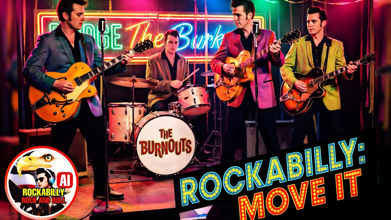 Рокабилли The Burnouts 🔥Move It 🕺