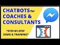 CHATBOTS FOR COACHES AND CONSULTANTS | ManyChat Tutorial