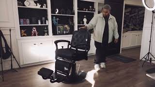 #5043 Heavy Duty Vintage Barber Chair #5043 Heavy Duty Vintage Barber Chair