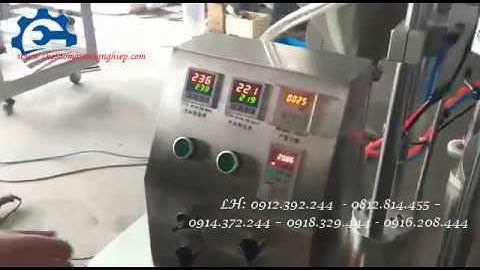 Máy chiết rót hàn mép tuýp – Máy chiết và hàn đáy tuýp mỹ phẩm, kem đánh răng, thực phẩm,…