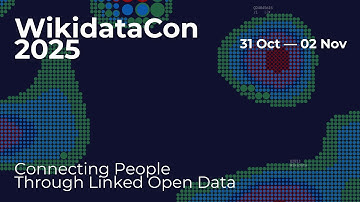 WikidataCon 2025 – 31 October