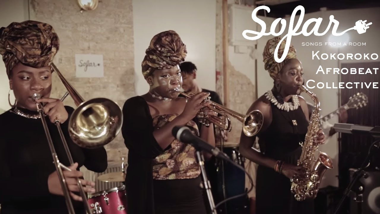 Kokoroko Afrobeat Collective   Colonial Mentality  Sofar London