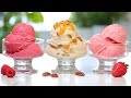 Easy Frozen Yogurt 3 Delicious Ways | Healthy + Quick