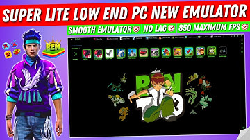 BenStack - Low End PC New Super Lite Emulator For Free Fire | Best Android Emulator For PC (2025)