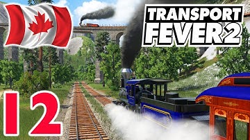 MOUNTAIN RAILWAY EXTENSION | Transport Fever 2 Gameplay | Lets Play Transport Fever 2 | Ep 12
