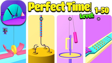 Perfect Time‪!‬ Game Level 1 - 50 Complete Solved Gameplay Review IOS/Andriod HD