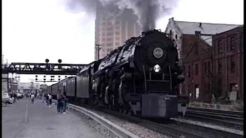 N&W 1218 Departs Roanoke - October 12, 1991