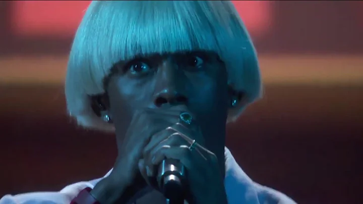 Tyler the Creator Loses It During His Grammys Perf...
