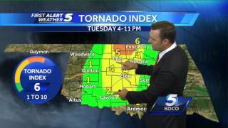 Forecast: Severe storms tonight, includes tornado risk