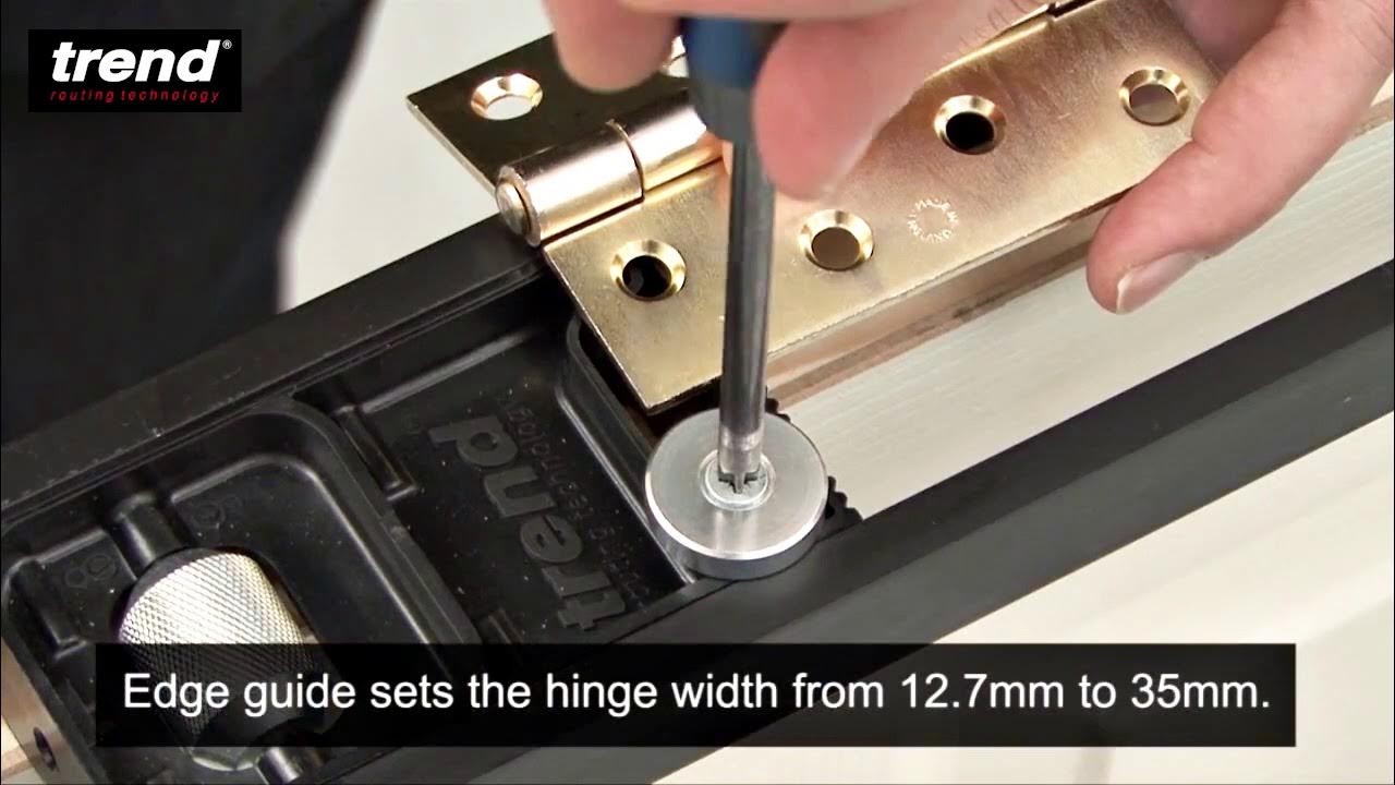 The Trend Door Hinge Jig C or Commonly Known as the Skeleton Jig YouTube