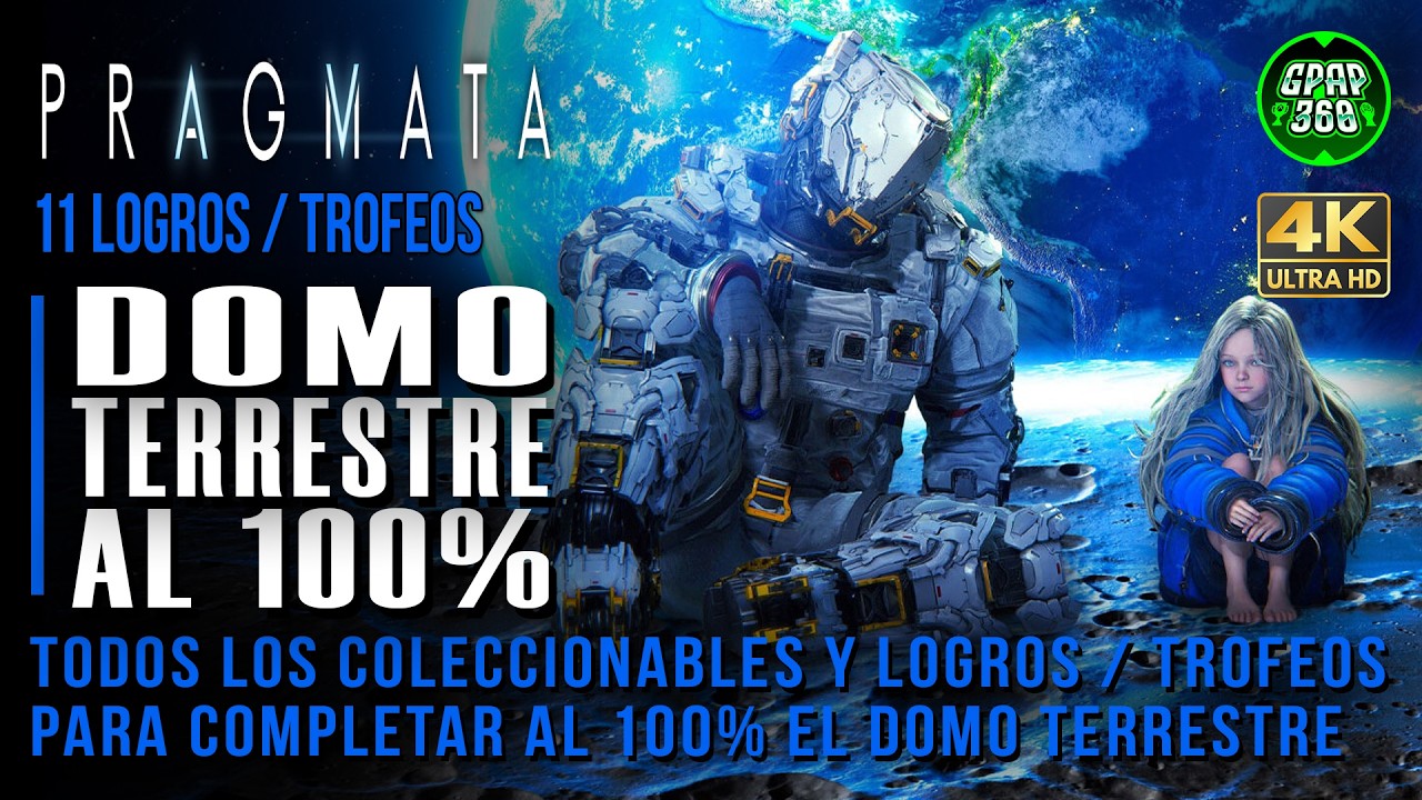 Pragmata | Guía de TODOS los Coleccionables y Trofeos para completar al 100% Domo terrestre