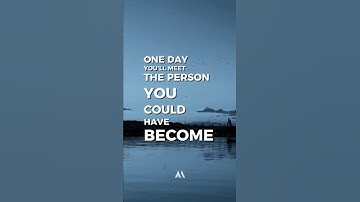 Motivatie Elke actie vandaag vormt de persoon die je morgen zult zijn. Succesmotivatievideo